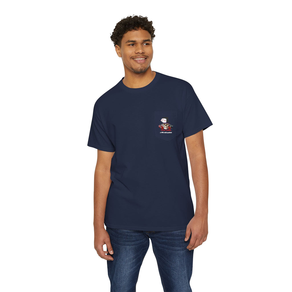 "F#CKIN ROBBED" Unisex Heavy Cotton Pocket Tee