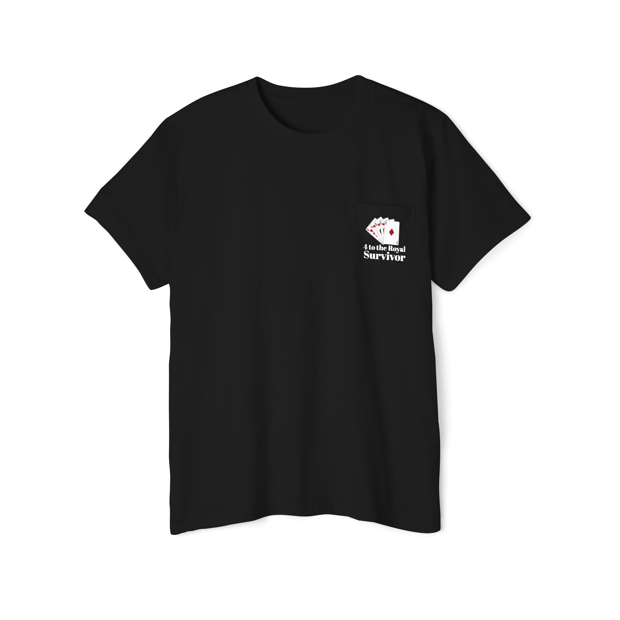 "4 to the Royal Survivor" Unisex Heavy Cotton Pocket Tee