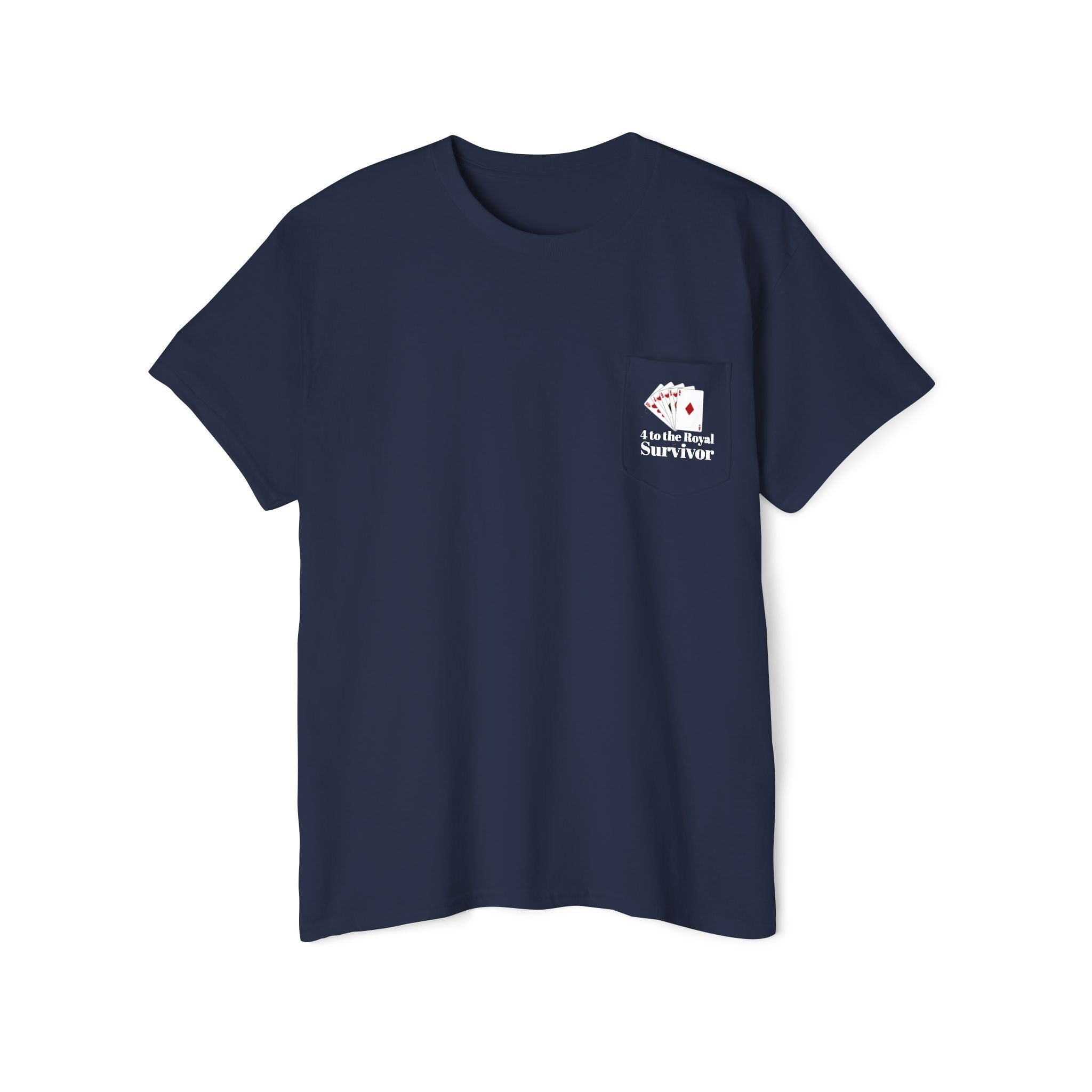 "4 to the Royal Survivor" Unisex Heavy Cotton Pocket Tee