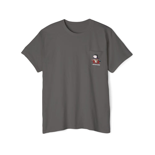 "F#CKIN ROBBED" Unisex Heavy Cotton Pocket Tee