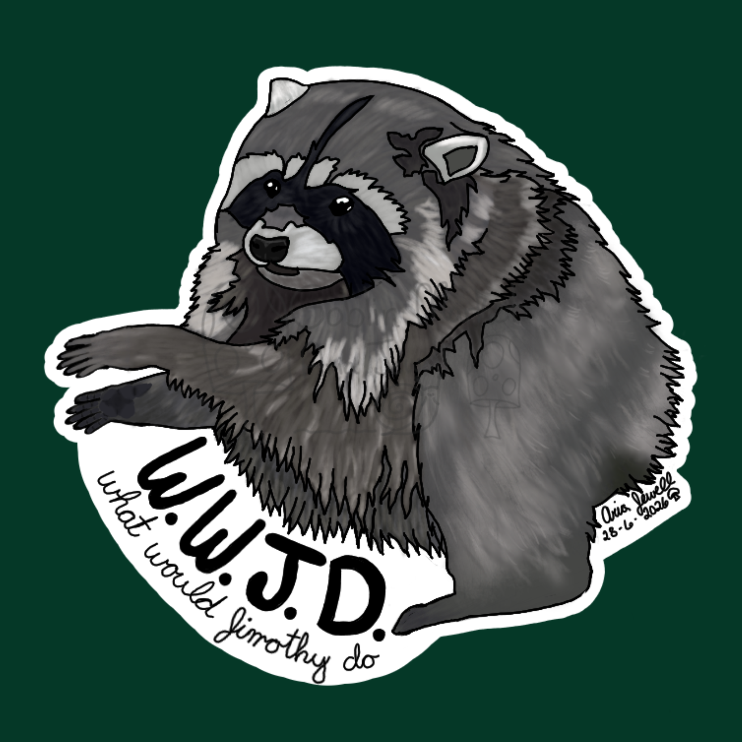 What Would Jimothy Do? Sticker